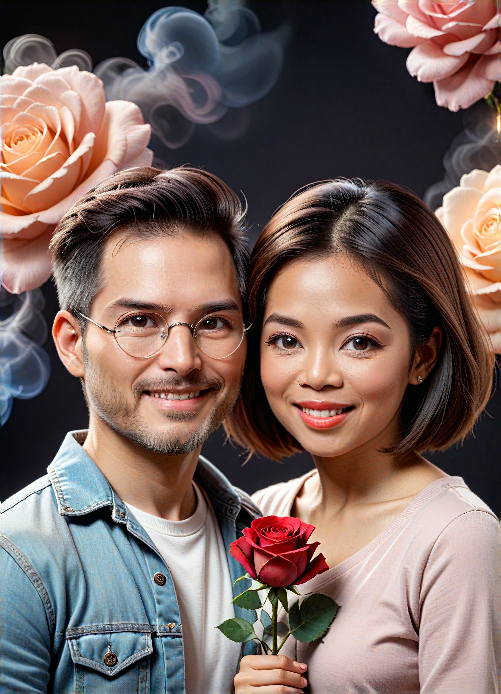a1.art-generated Rose Garden image