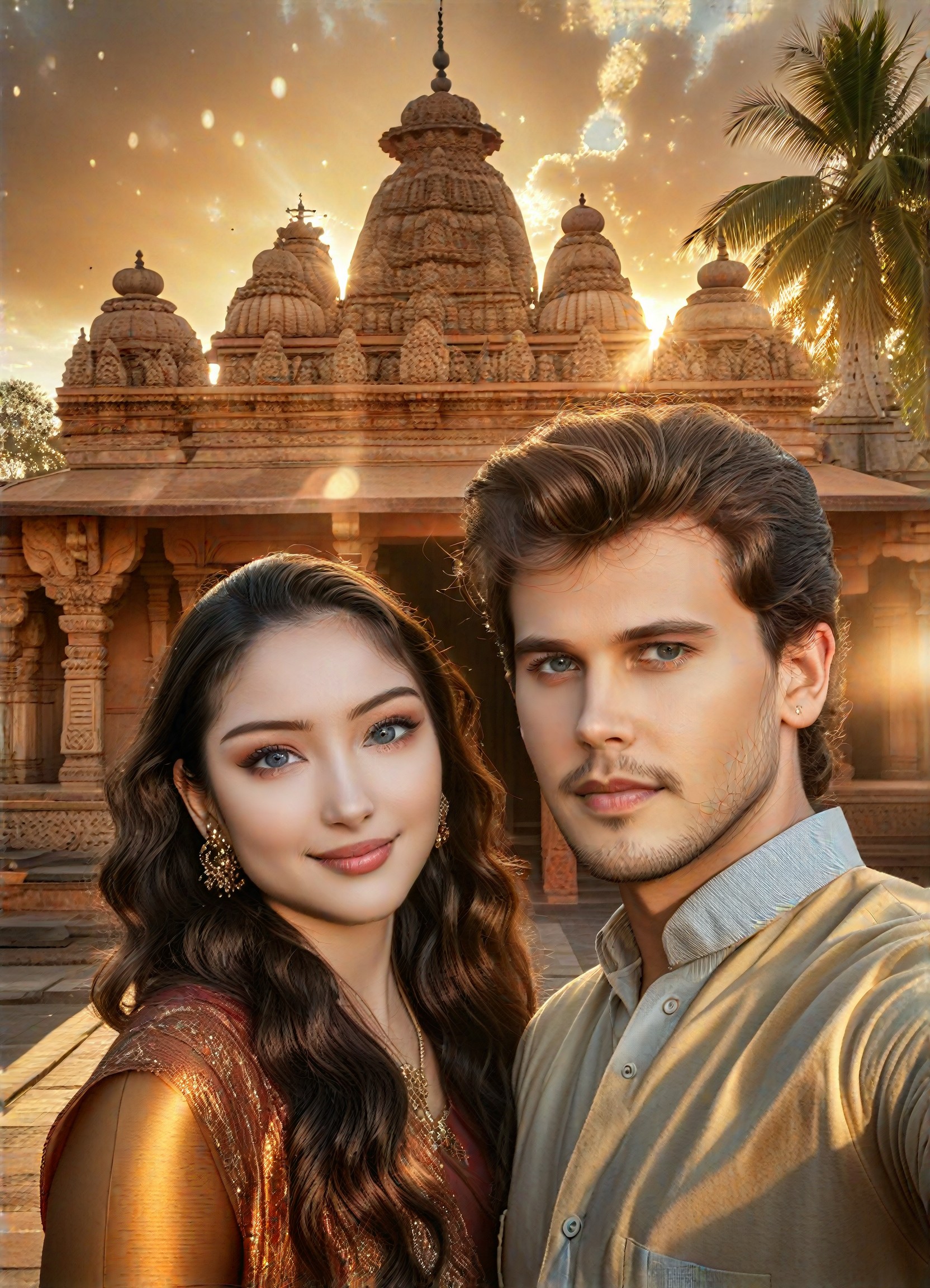 AI Dafo Temple art generator