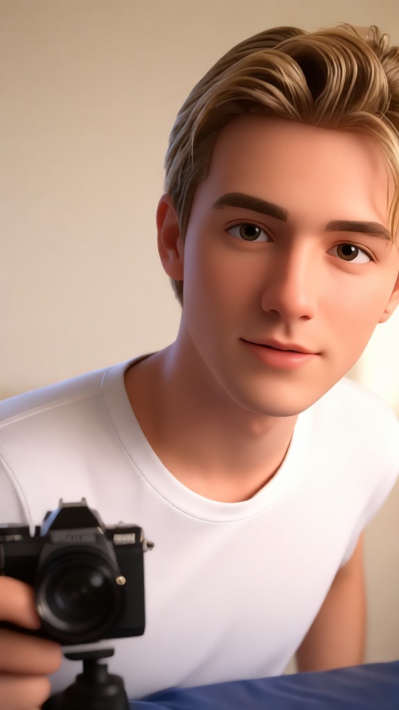 3D cartoon figure image