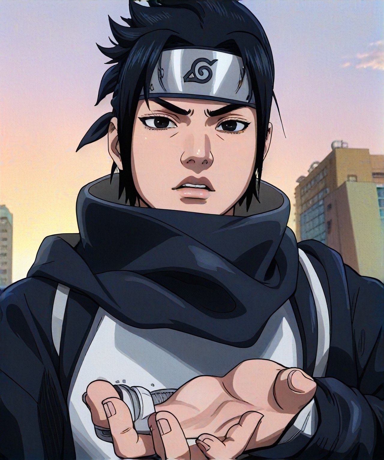 a1.art-generated Sasuke image