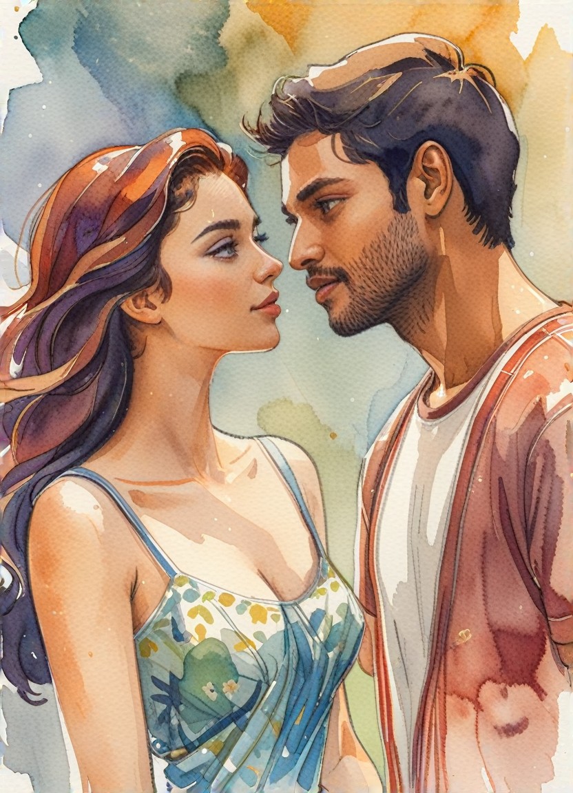 a1.art-generated First Kiss image