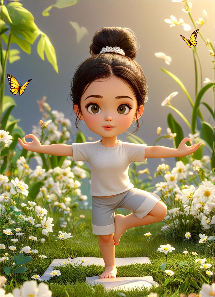AI Yoga art generator