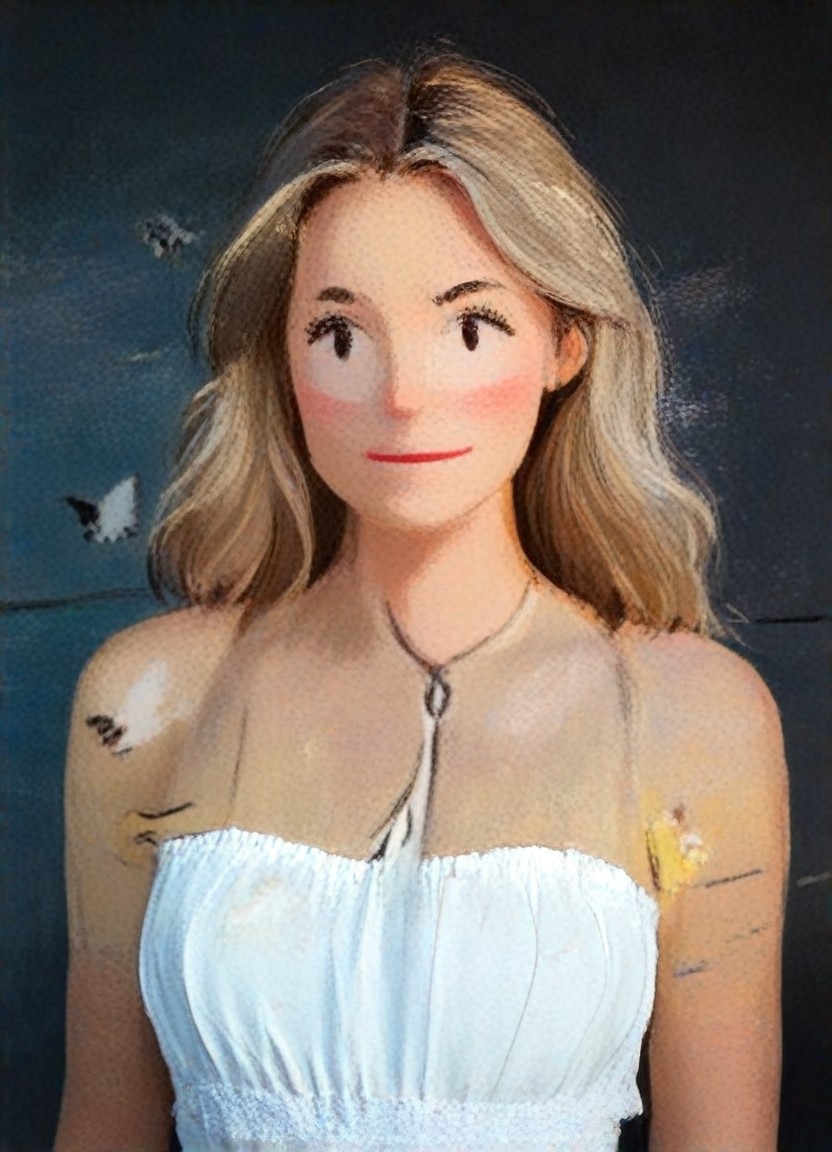 Bean Eye Wax Drawing image