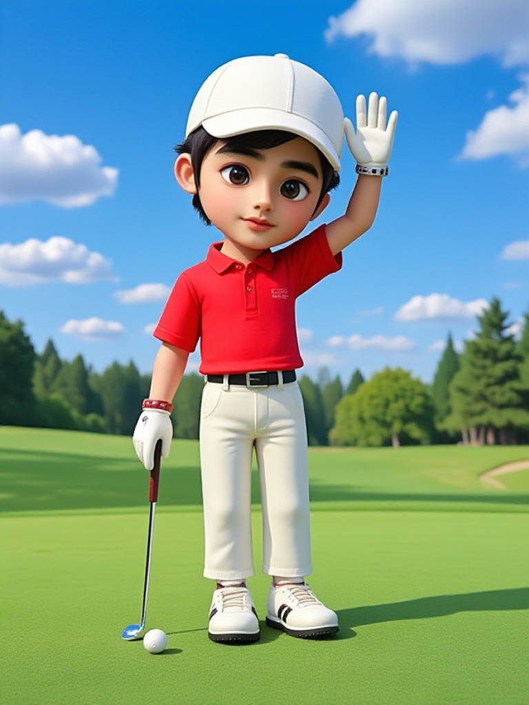 3D cute Golf image