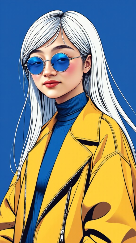 modern pop-art fashion image