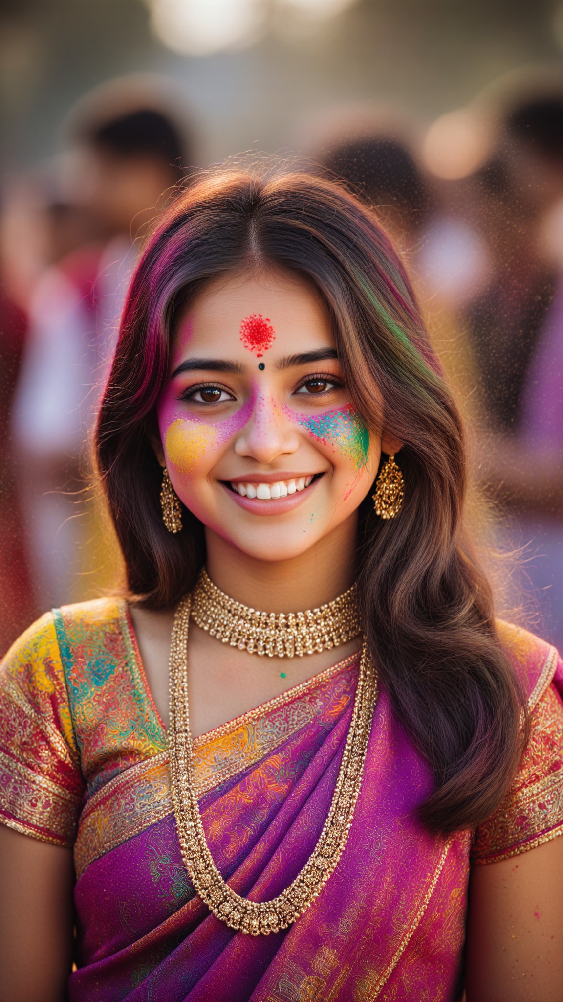 Happy Holi Girl P1 image