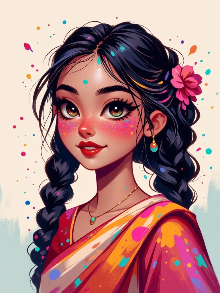 Sprinkles Day Illustration for Girls image