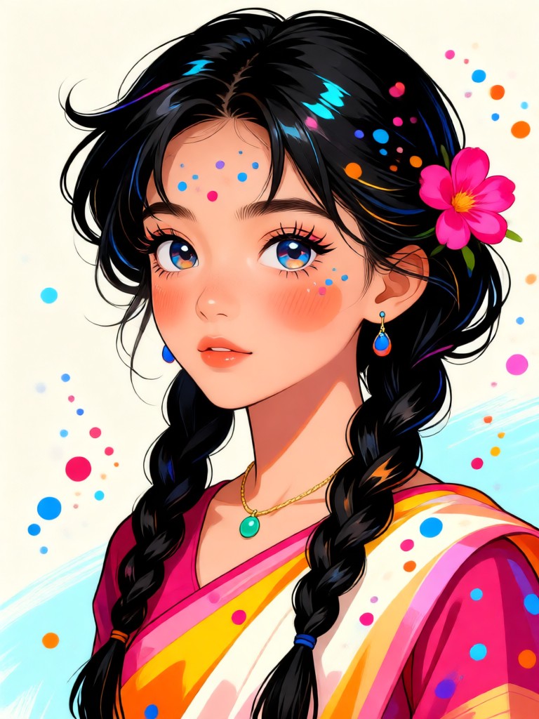 Sprinkles Day Illustration for Girls image