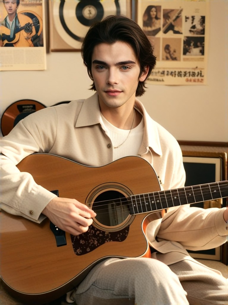 AI Guitar art generator