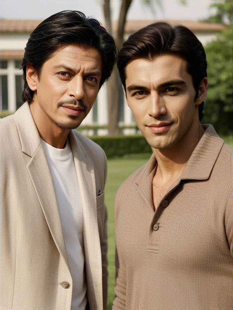 AI Sharuk Khan art generator