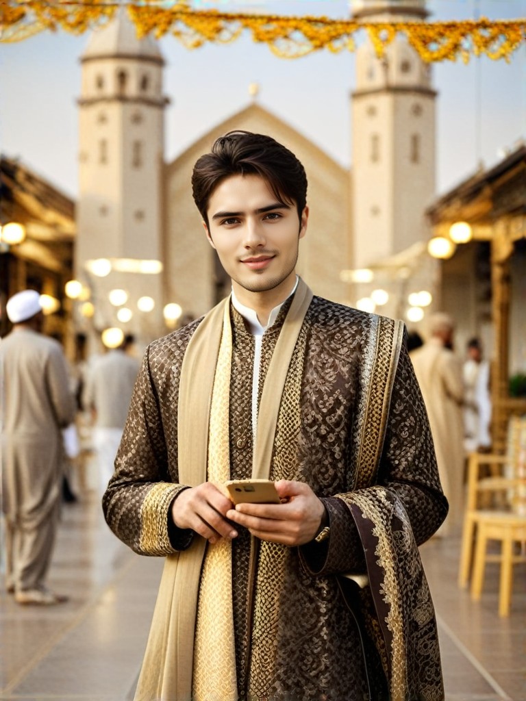 AI Eid art generator