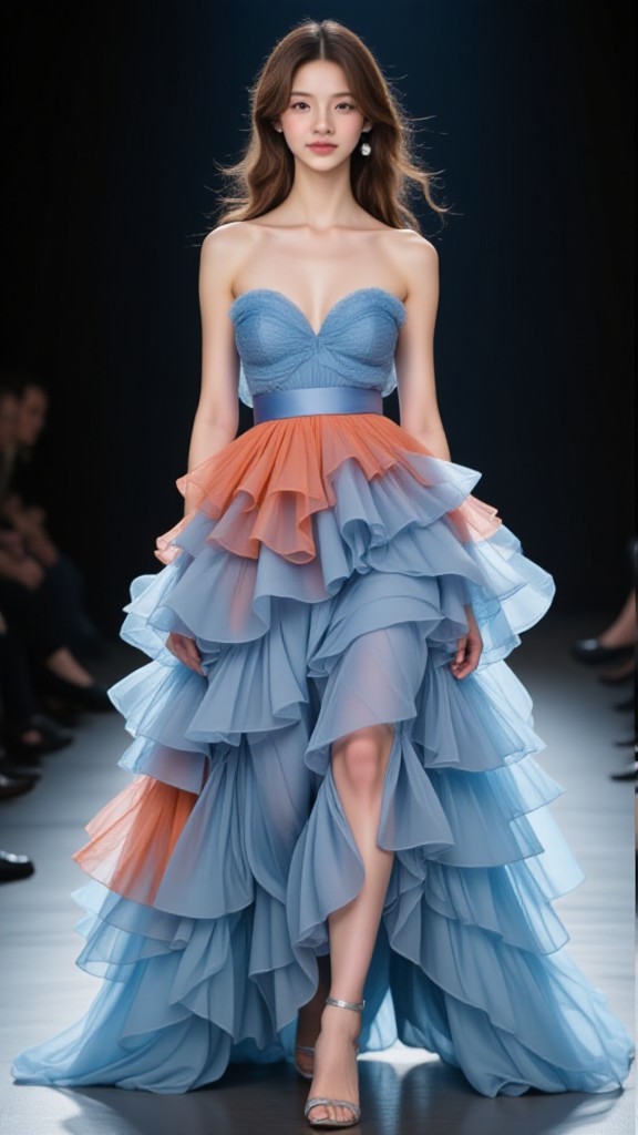 Color interweaving X avant-garde dream image