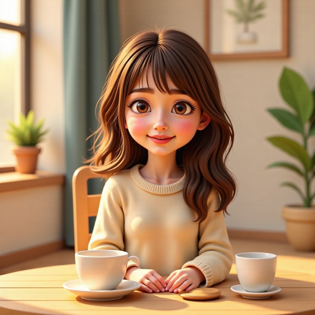 [Dynamic Video] 3D Cartoon~Learning Cute Expressions of Baby Singing image