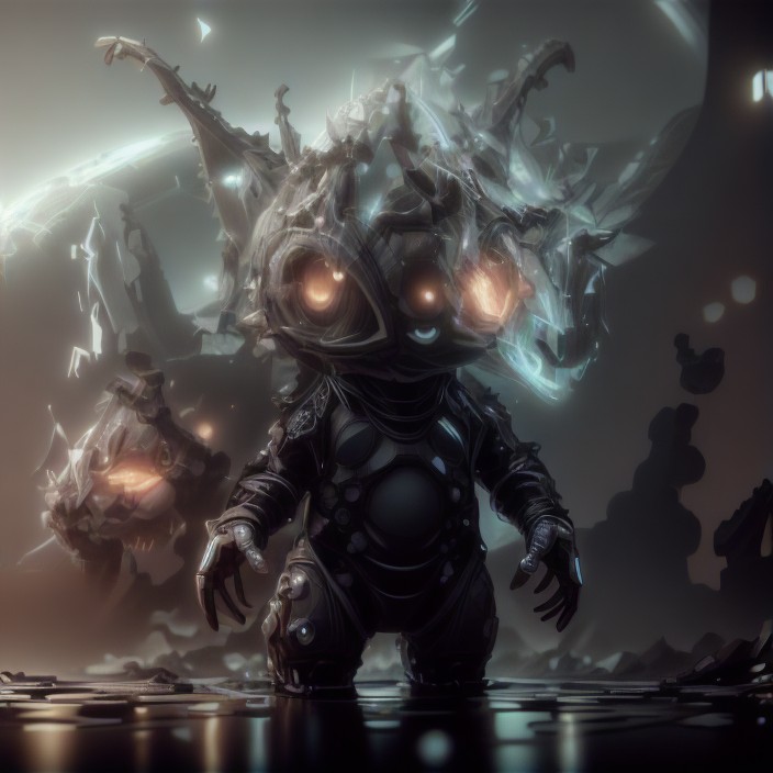 Destruction style image