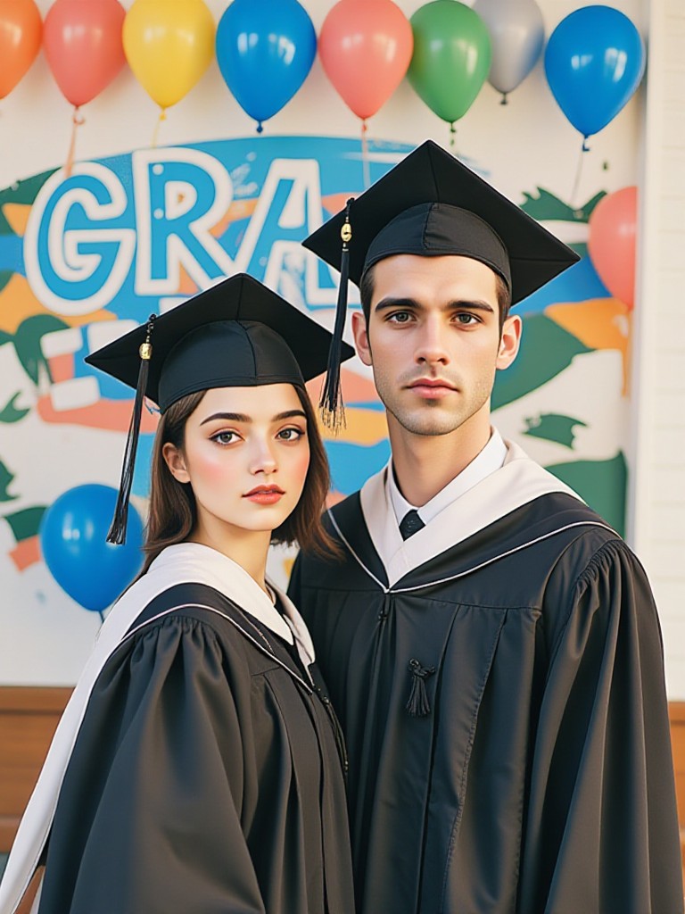 Graduation couple 03 image