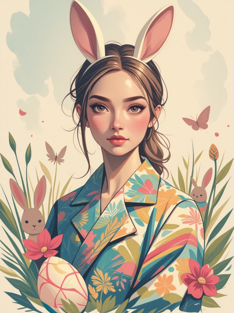 Easter illustration 02 image