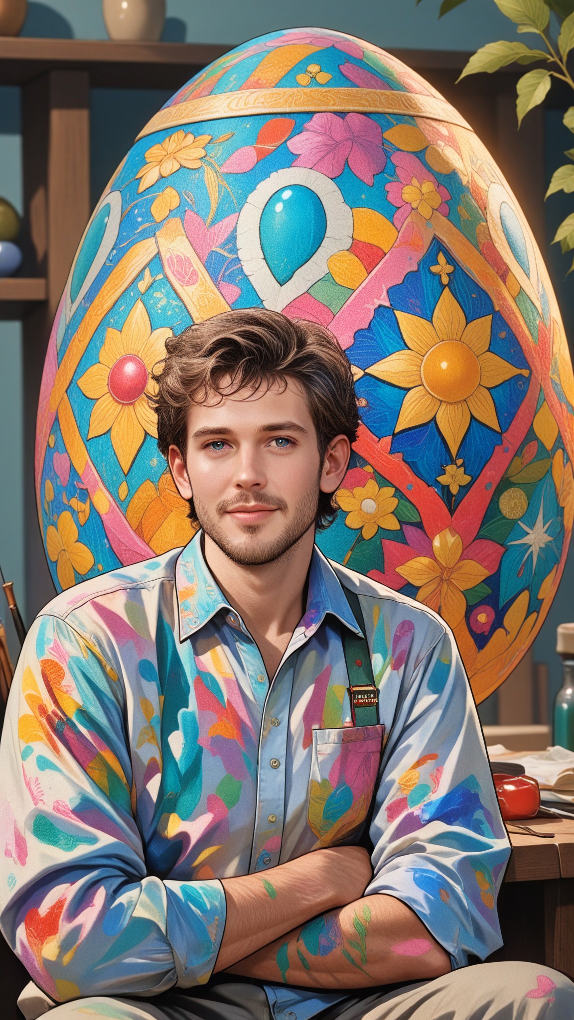 a1.art-generated Easter image