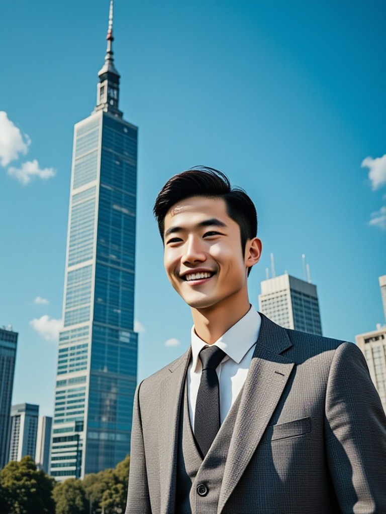 Standing in the dream of the city online image