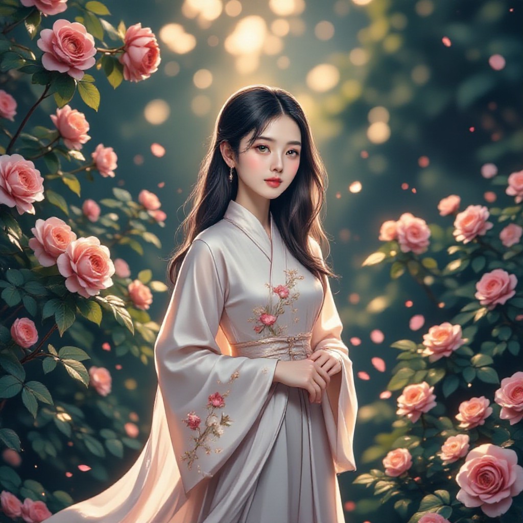 A Lady in Bloom image