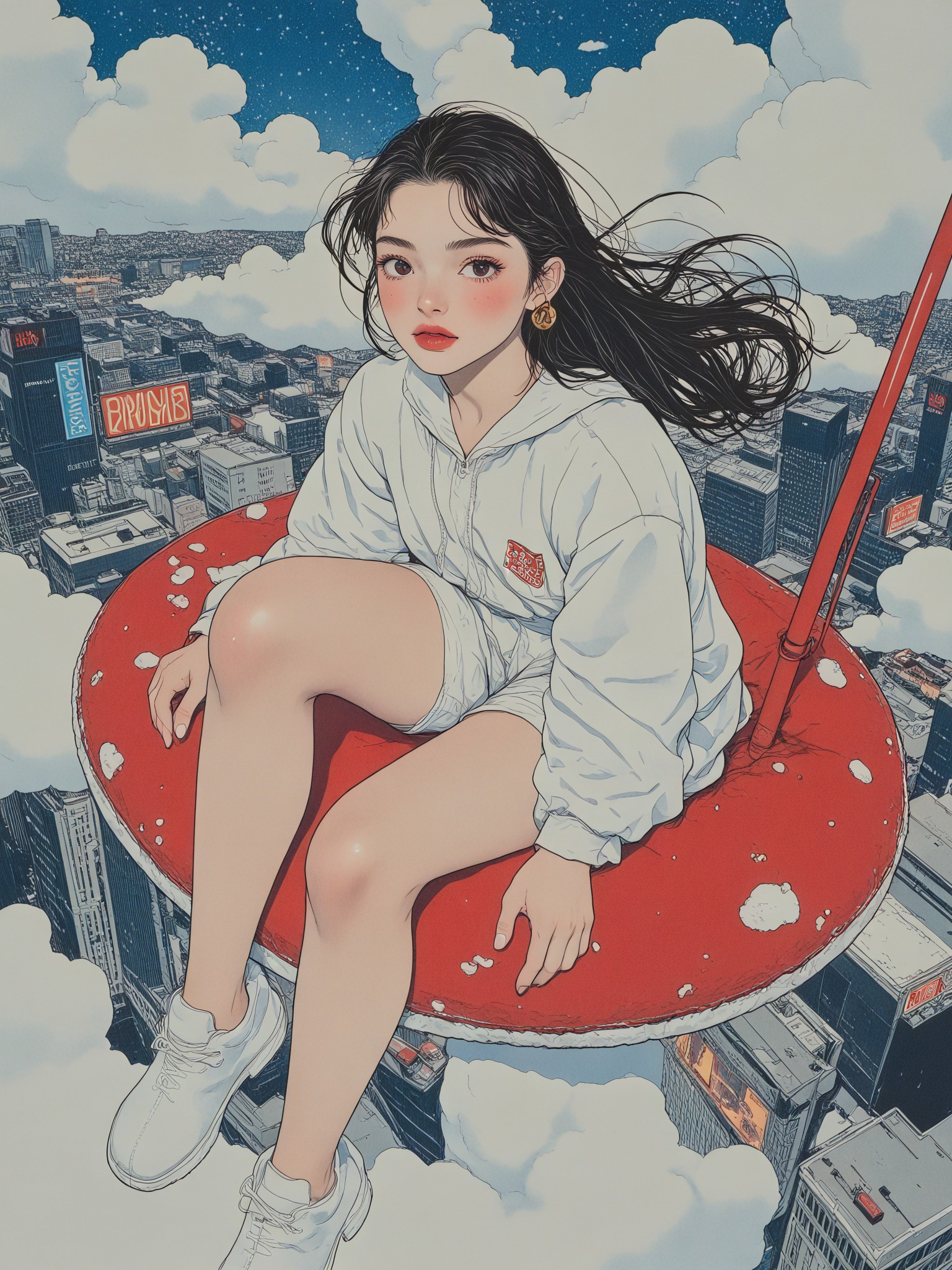 Mushroom Tower on Top of the City image