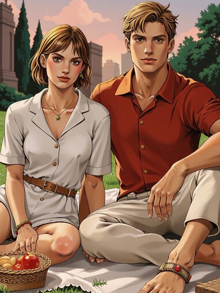 JOJO filter style image