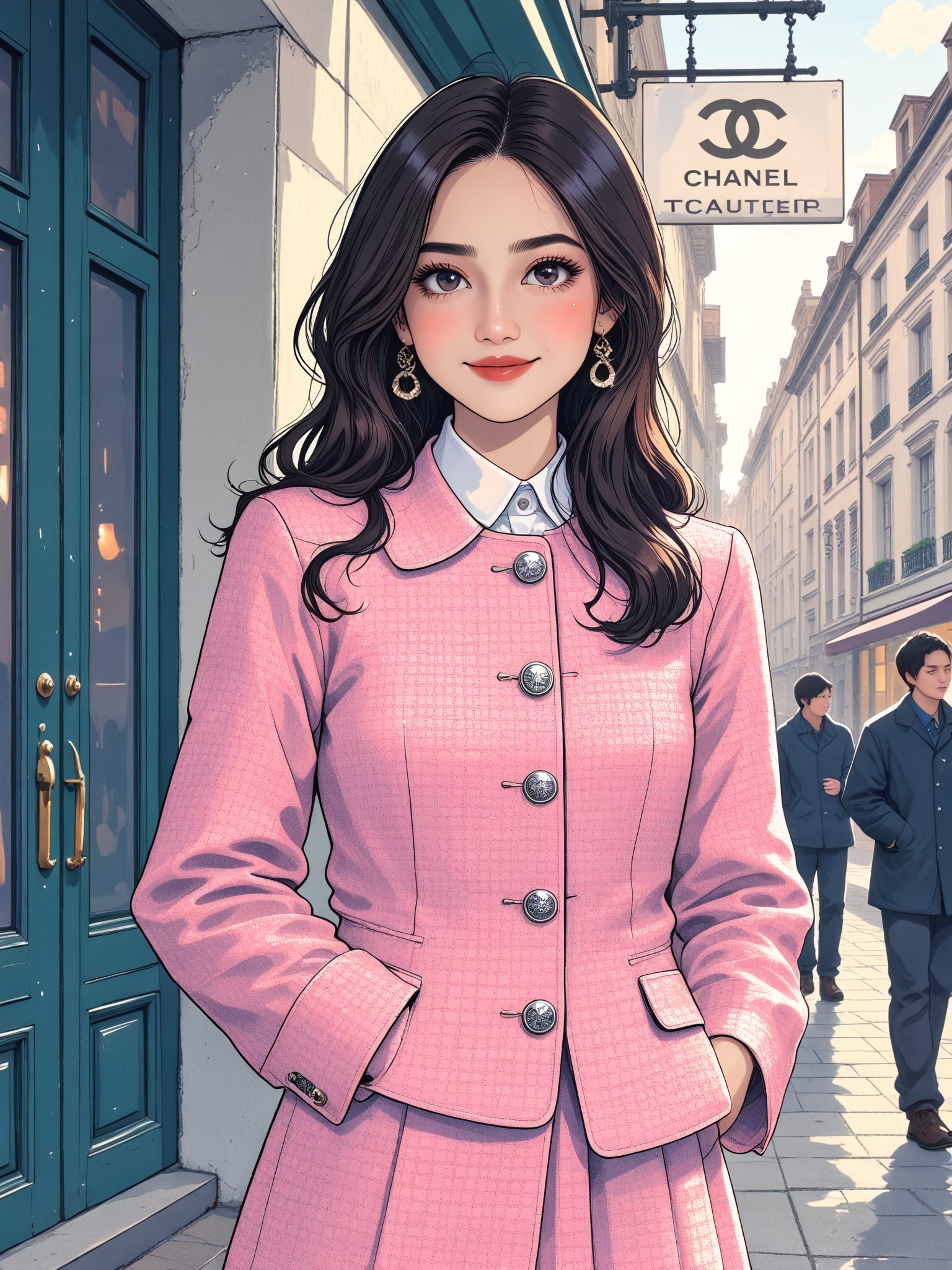 a1.art-generated Grey Suit Jacket image