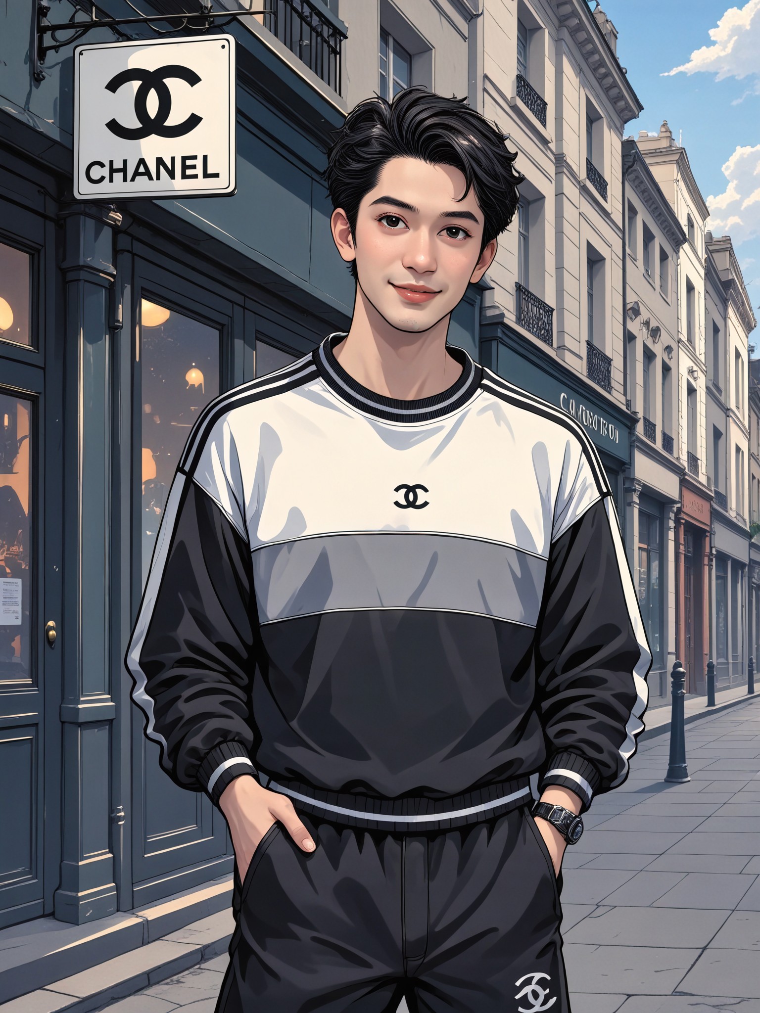 AI Chanel art generator