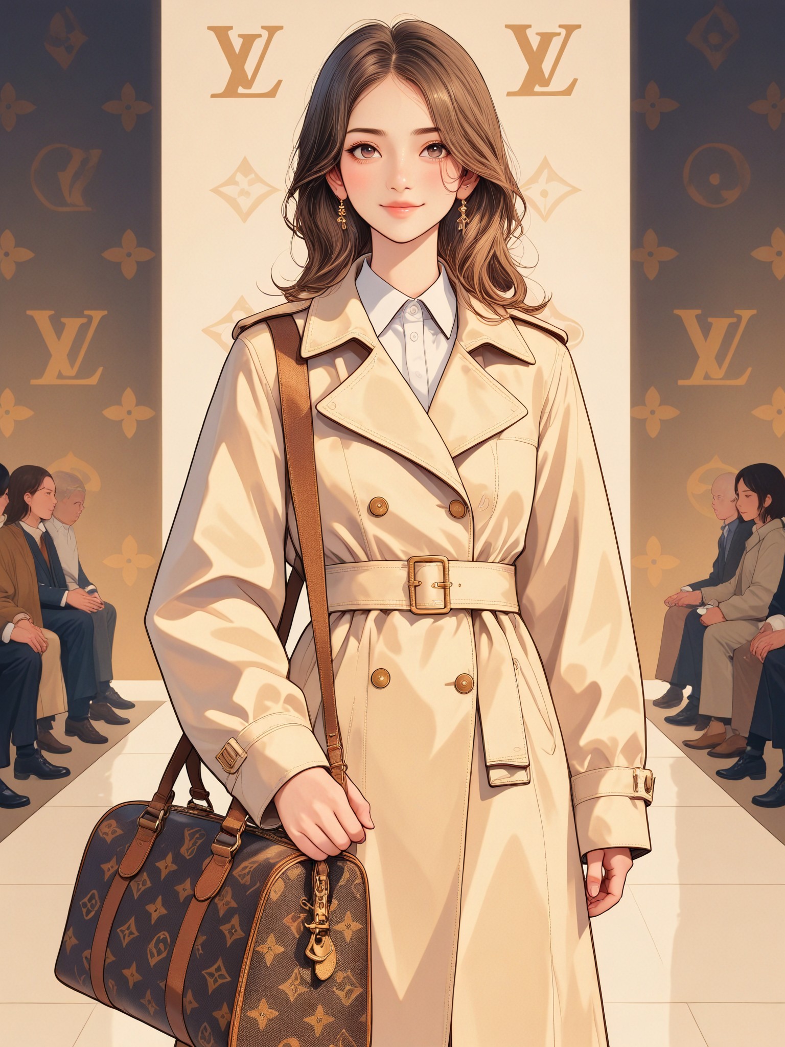 a1.art-generated Tan Coat image