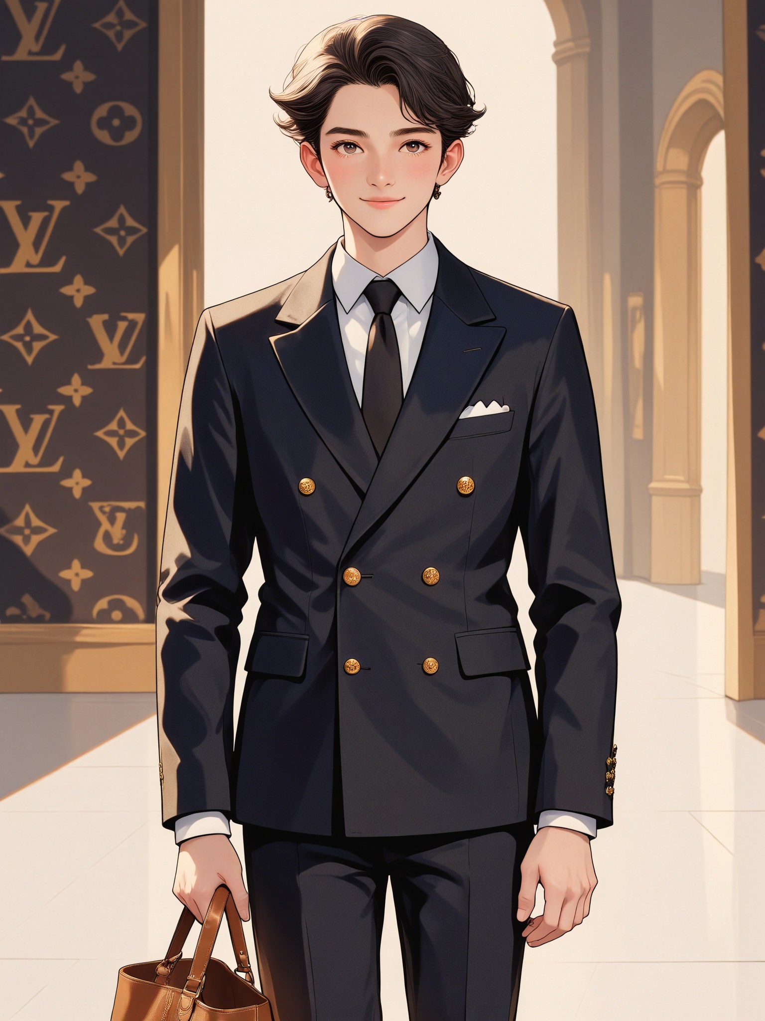 a1.art-generated Tan Coat image