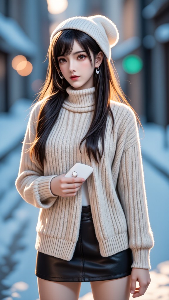 [Dynamic audio and video] ❄️  The streets in winter can also be warm and moving. image