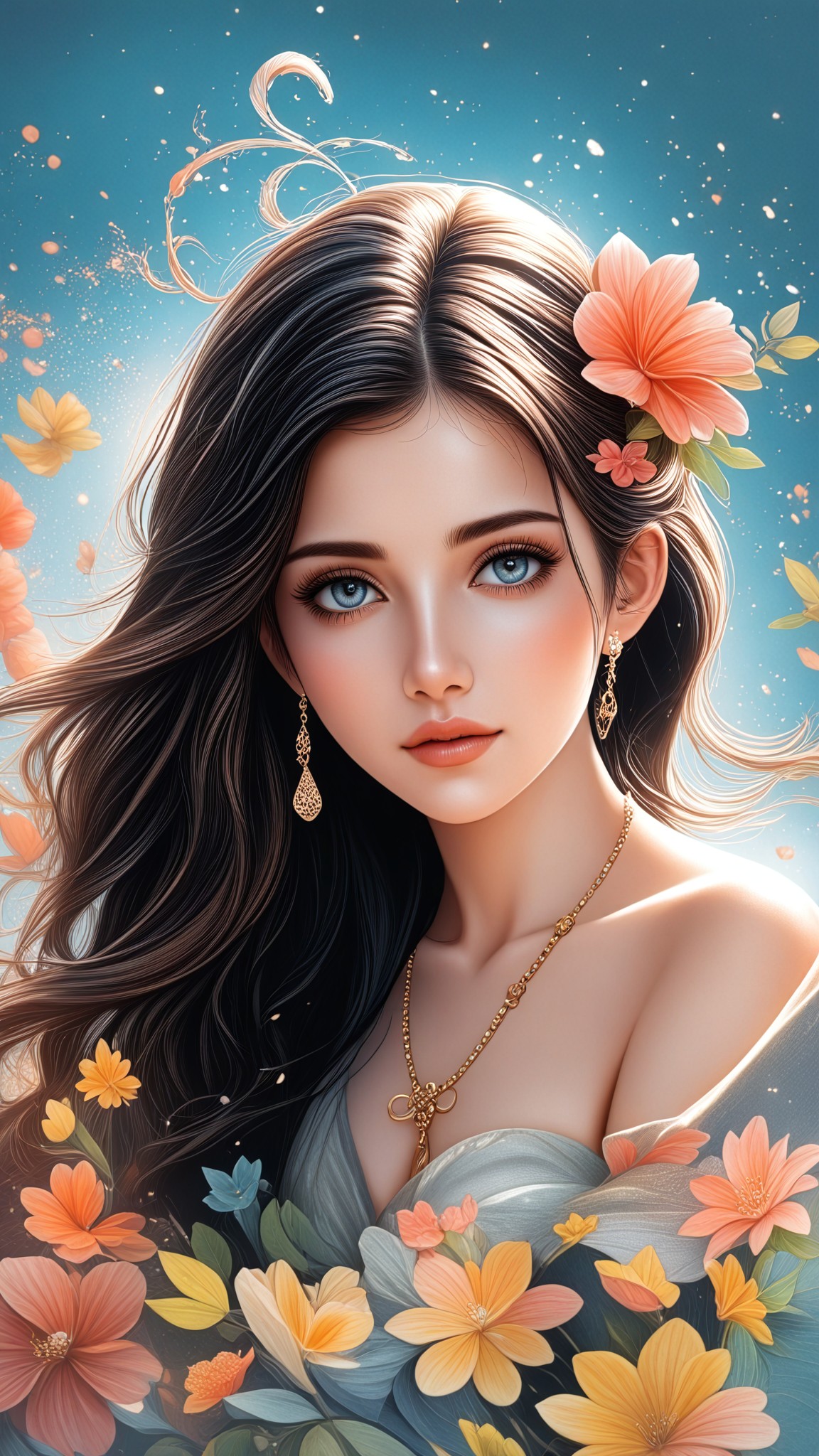 Colorful World and Pretty Face image