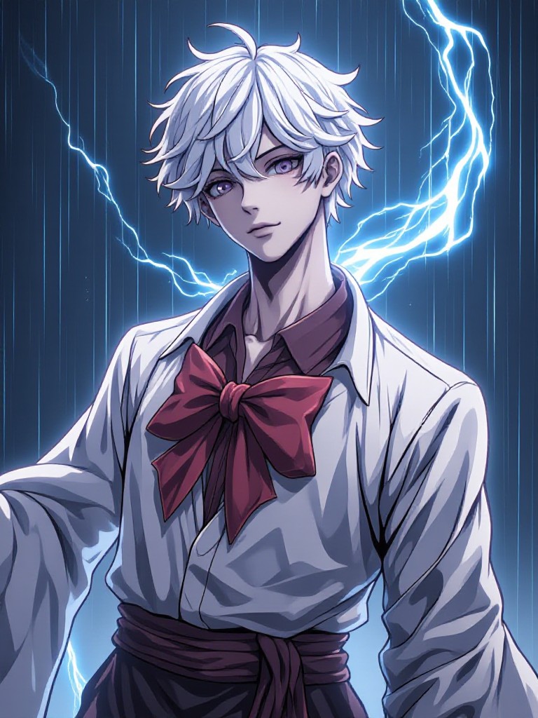 Fantasy lightning background image