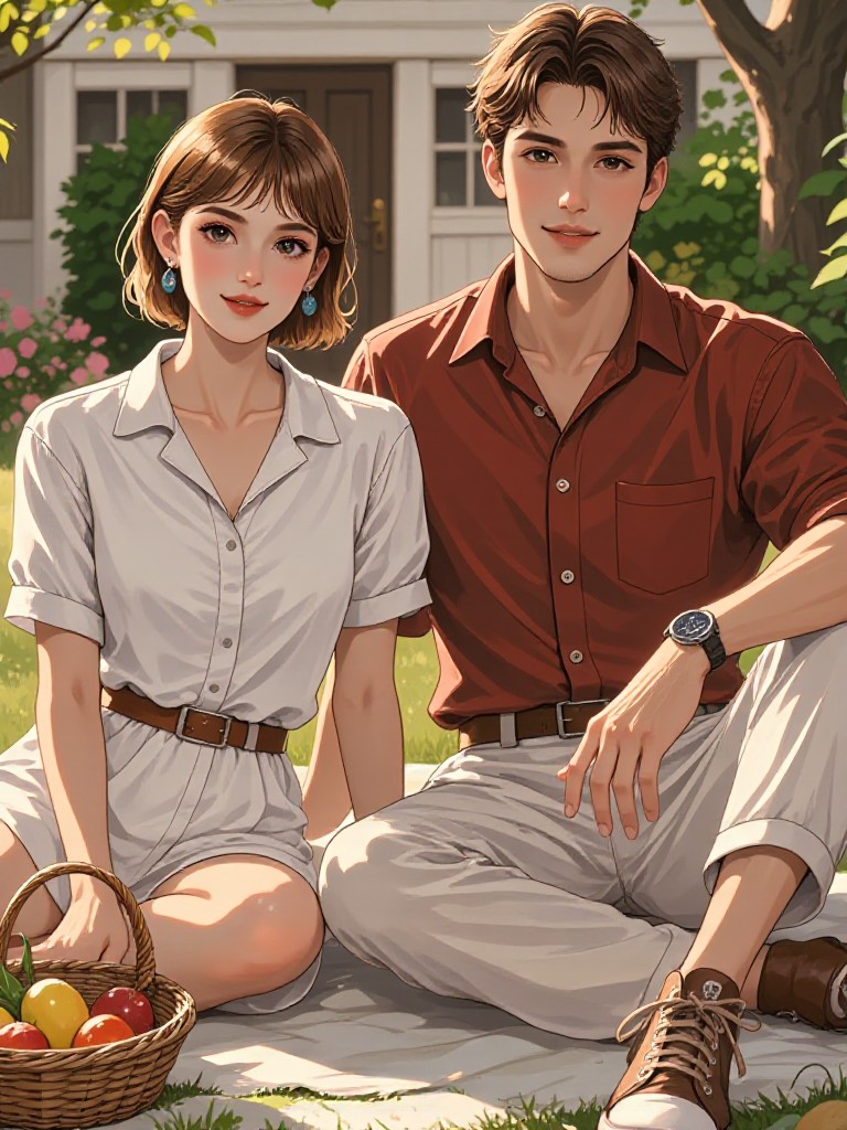 Manga filter style image