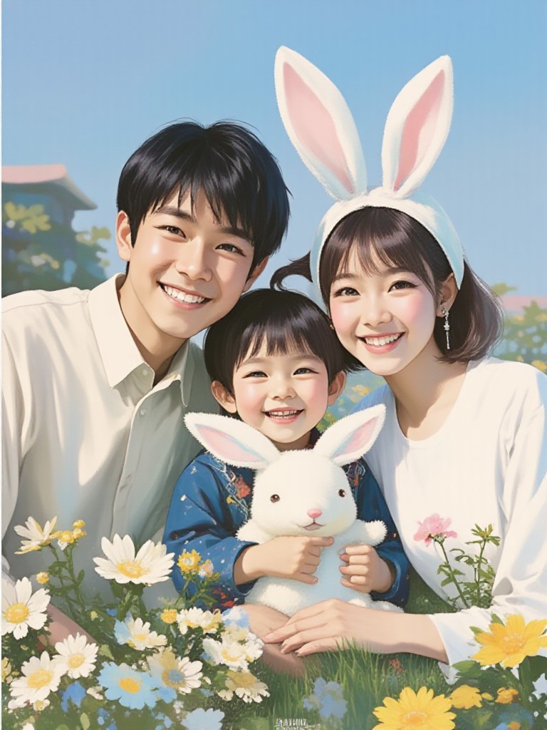 Dream painting filter style image