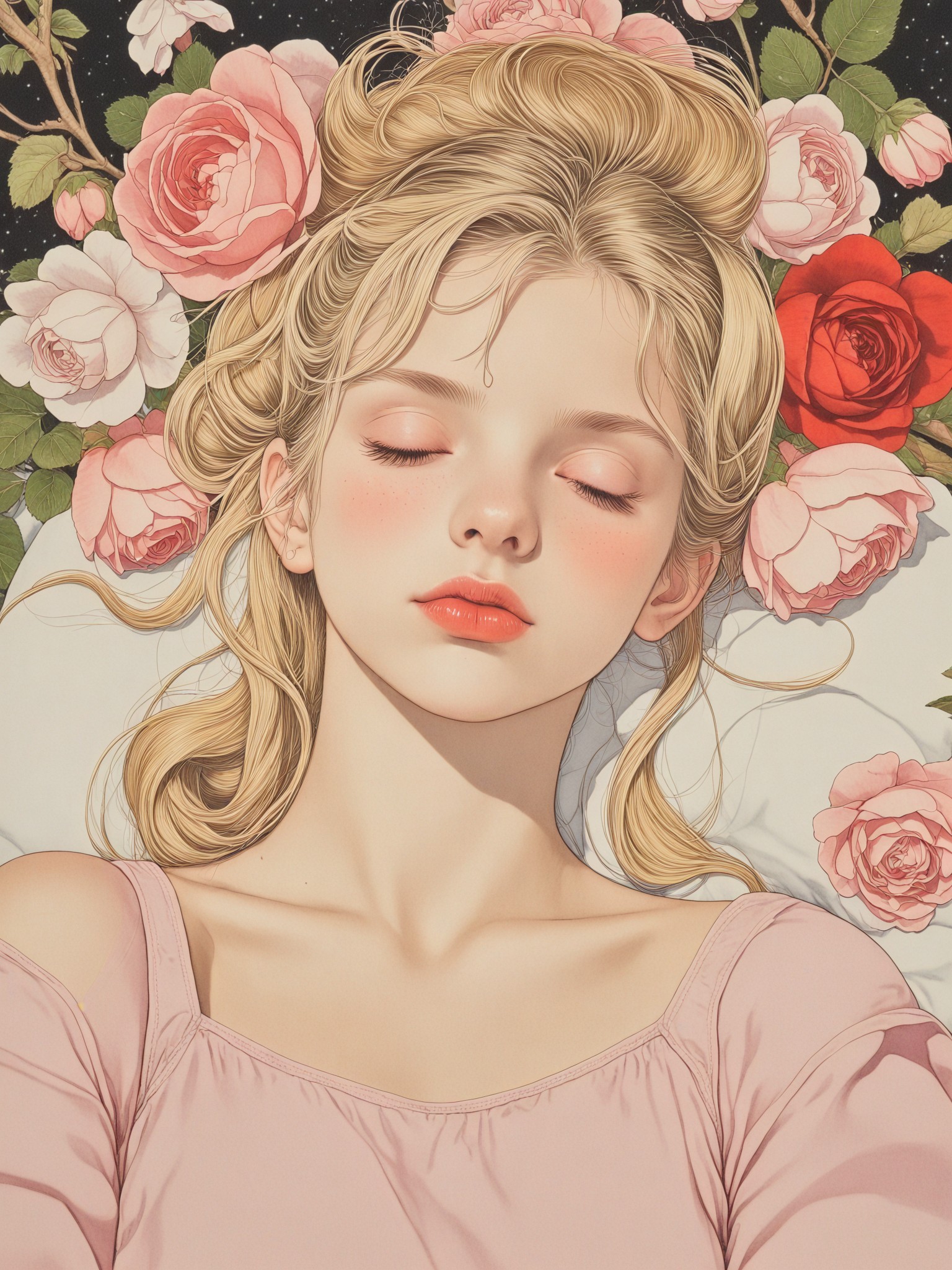 a1.art-generated Sleeping In Bed image