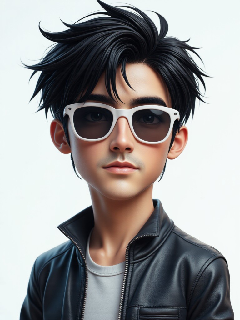 [Dynamic audio and video] 🎬 Q version trendy male explosive image