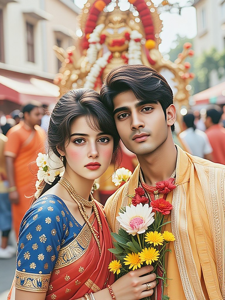 a1.art-generated Hindu Festival image