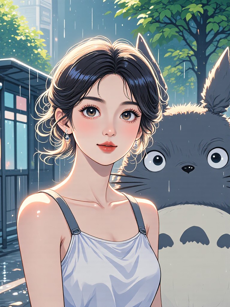 a1.art-generated Being With Totoro image