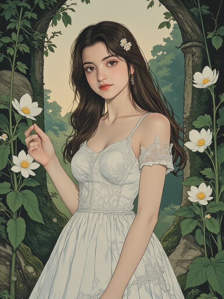 Ethereal Garden of Memories (Woman) image