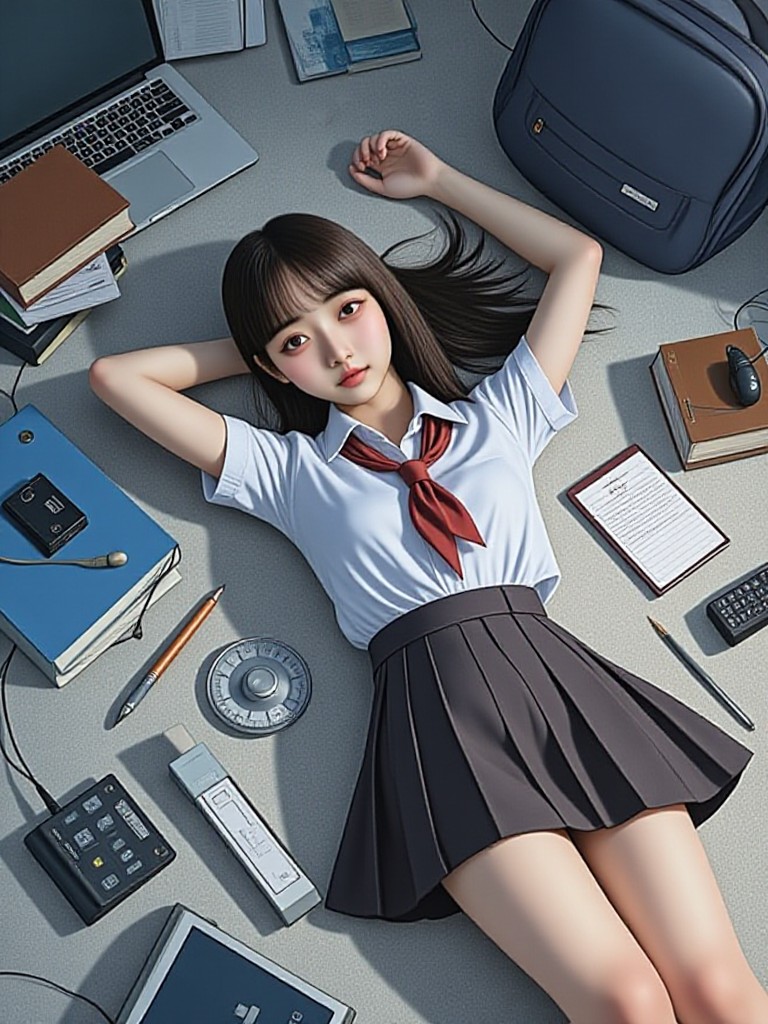 Lying in the cracks of time image