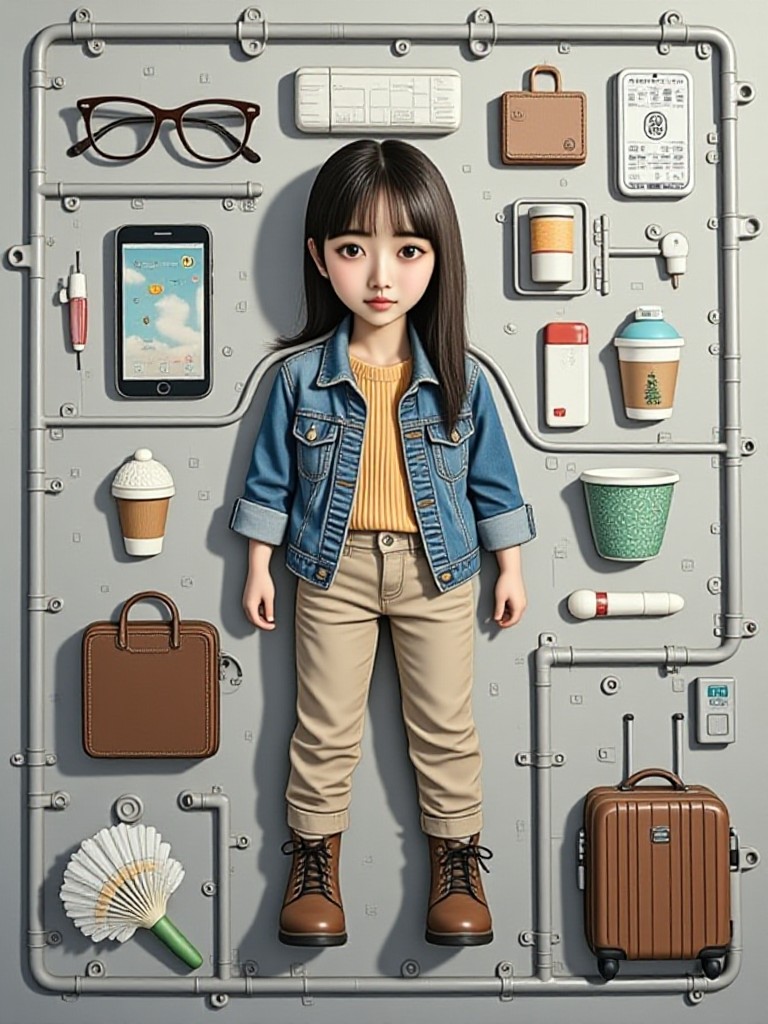 AI Goku Set art generator