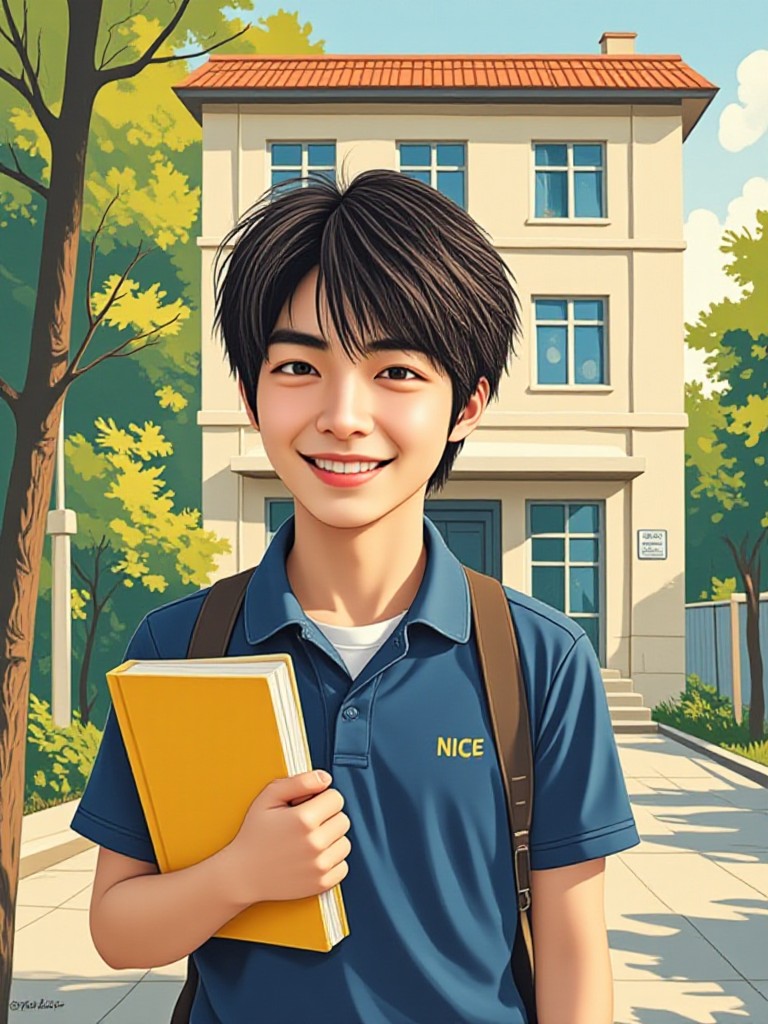 Academic overachiever youth image