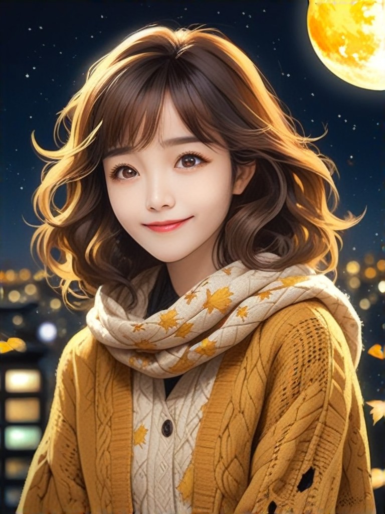 a1.art-generated Textured Sweater image