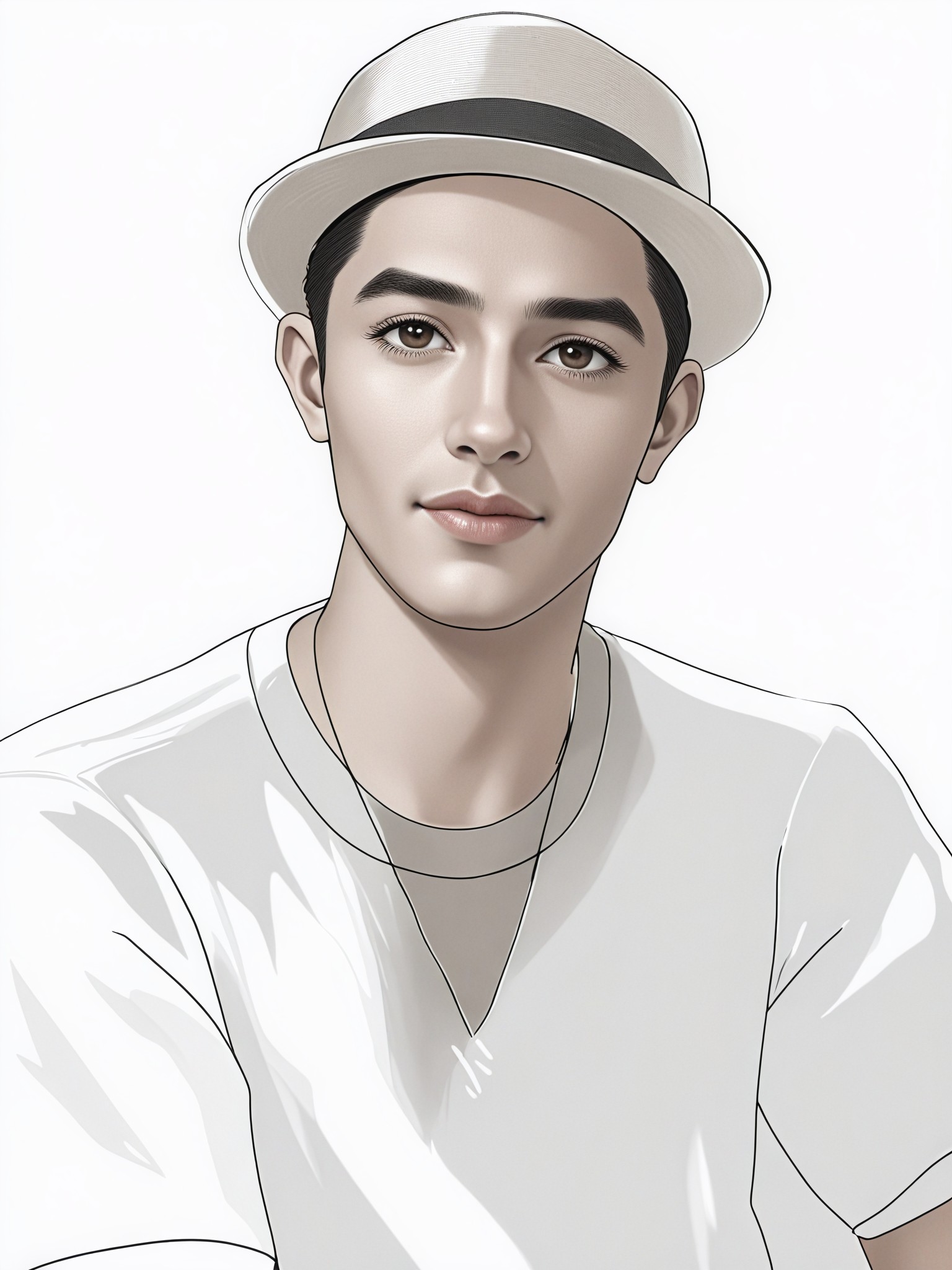 Manga sketch,be more like you image