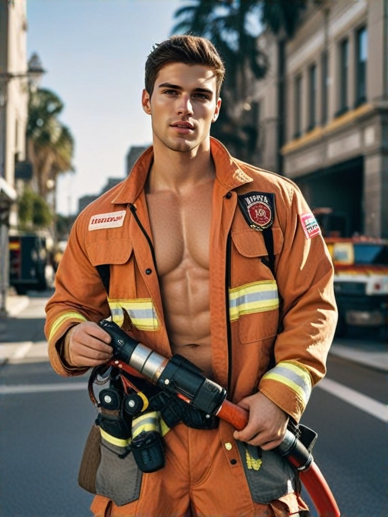 a1.art-generated Firefighter image