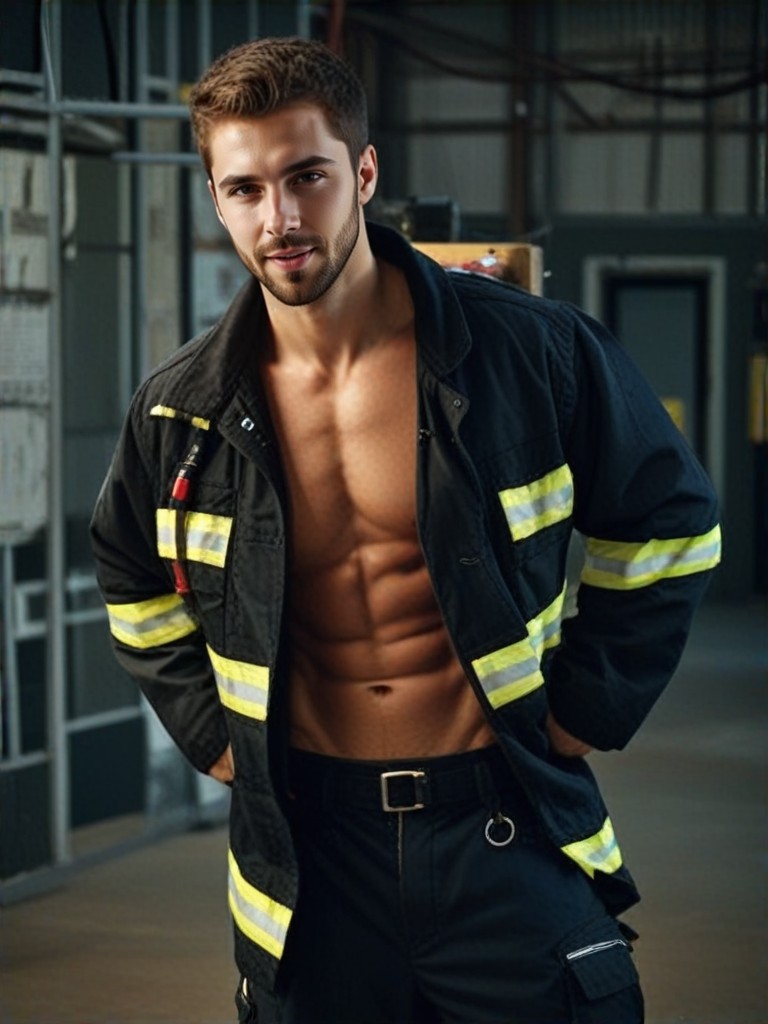 a1.art-generated Firefighter image