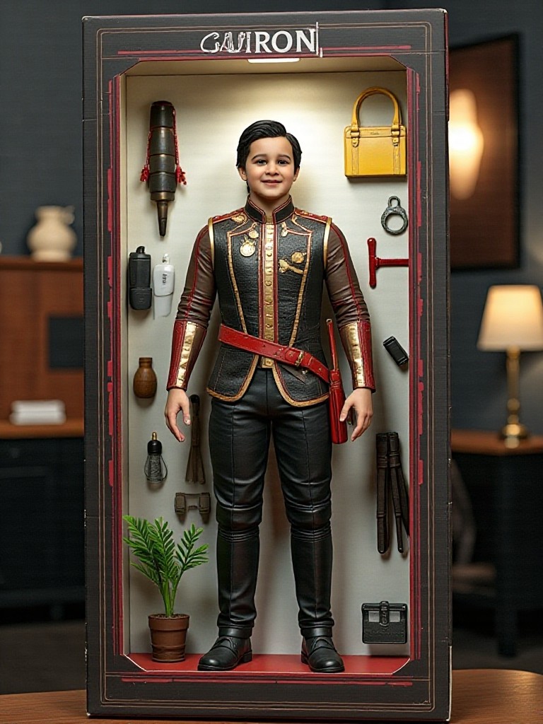Captain Marvel Doll Box Action Figure Saurabh Shah image