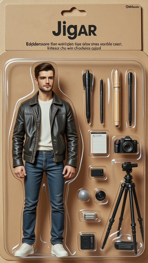 Journalist Action Figure image