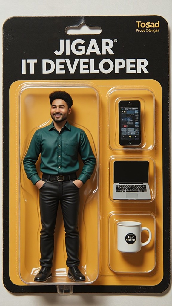 IT Developer Action Figure image