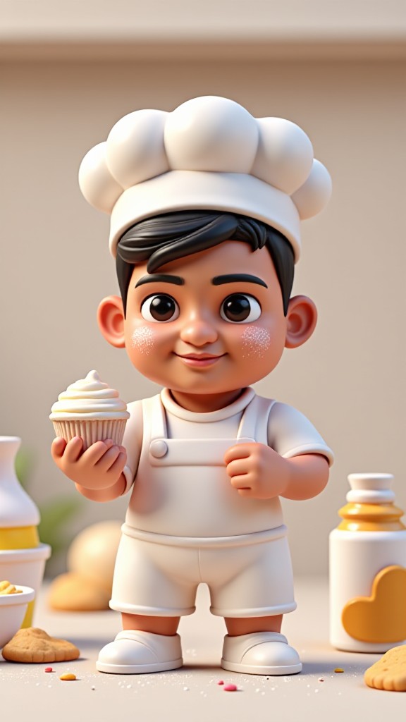 Action Figure Sweet Baker Baby image